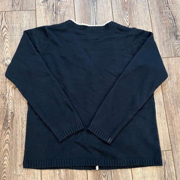 Holiday Joy Xmas Cardigan Sweater Snowmen XL - Picture 6 of 6